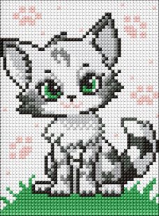 Diamond Painting ohne Rahmen - Flauschiges Wunder ©art_selena_ua