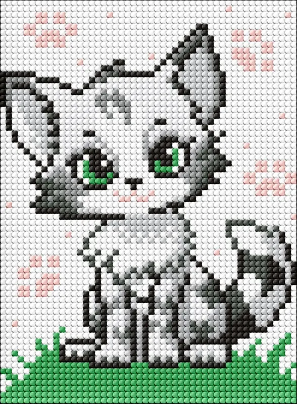 Diamond Painting ohne Rahmen - Flauschiges Wunder ©art_selena_ua