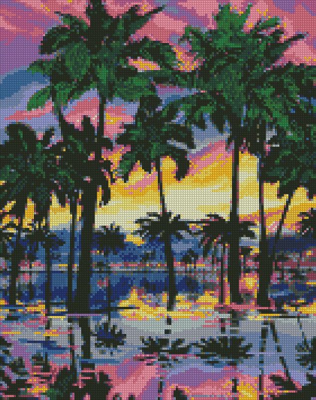 Diamond Painting - Paradiesische Ferien