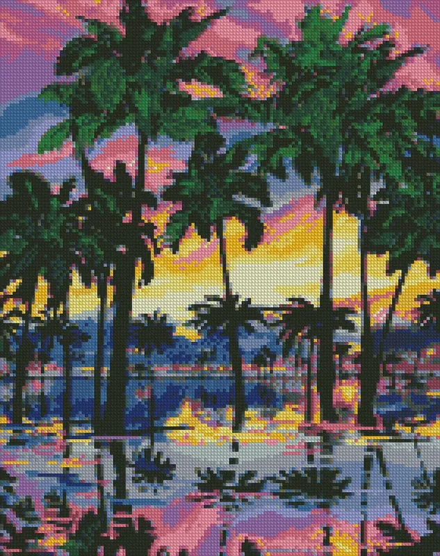 Diamond Mosaic -   Paradise vacation