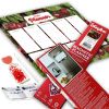 Magnetischer Planer mit Diamantmosaik - Sonnenblumen ©art_selena_ua