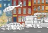 Coloring book with stickers - Urban transport ©art_selena_ua