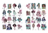 Malbuch mit Aufklebern - Skate Dance 2 Tweens