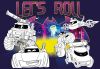 Malbuch mit Aufklebern - Batman: Batwheels ©Warner Bros.