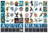 Malbuch mit Aufklebern - Aquaman ©Warner Bros.