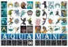 Malbuch mit Aufklebern - Aquaman ©Warner Bros.
