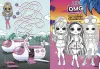 Malbuch mit Aufklebern - Travel City Babe