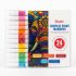 Set of Acrylic Markers, 24 Colors